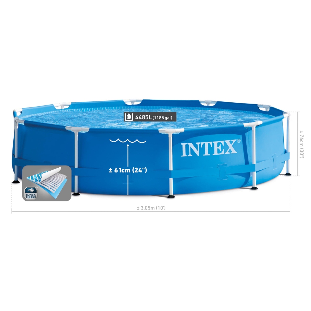 Intex Prefabrik Aile Havuzu 305x76 cm - Görsel 4