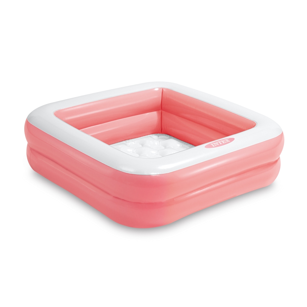 Intex Şişme Taban Mini Kare Havuz 86x86x25 cm - Görsel 2