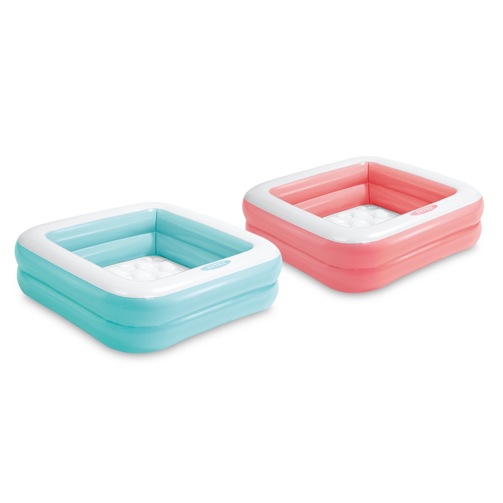 Intex Şişme Taban Mini Kare Havuz 86x86x25 cm