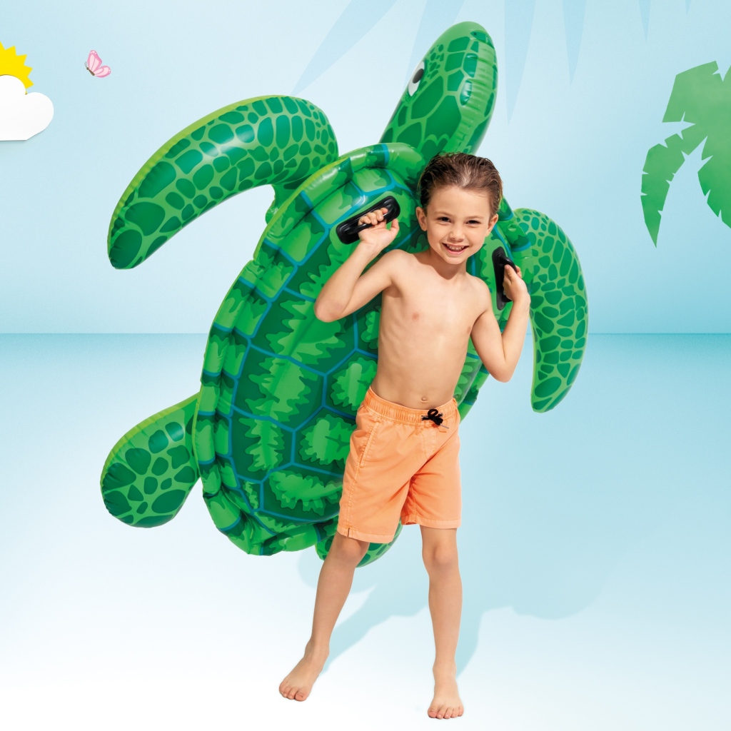 Intex Kaplumbağa Binici 150x127cm - Görsel 3