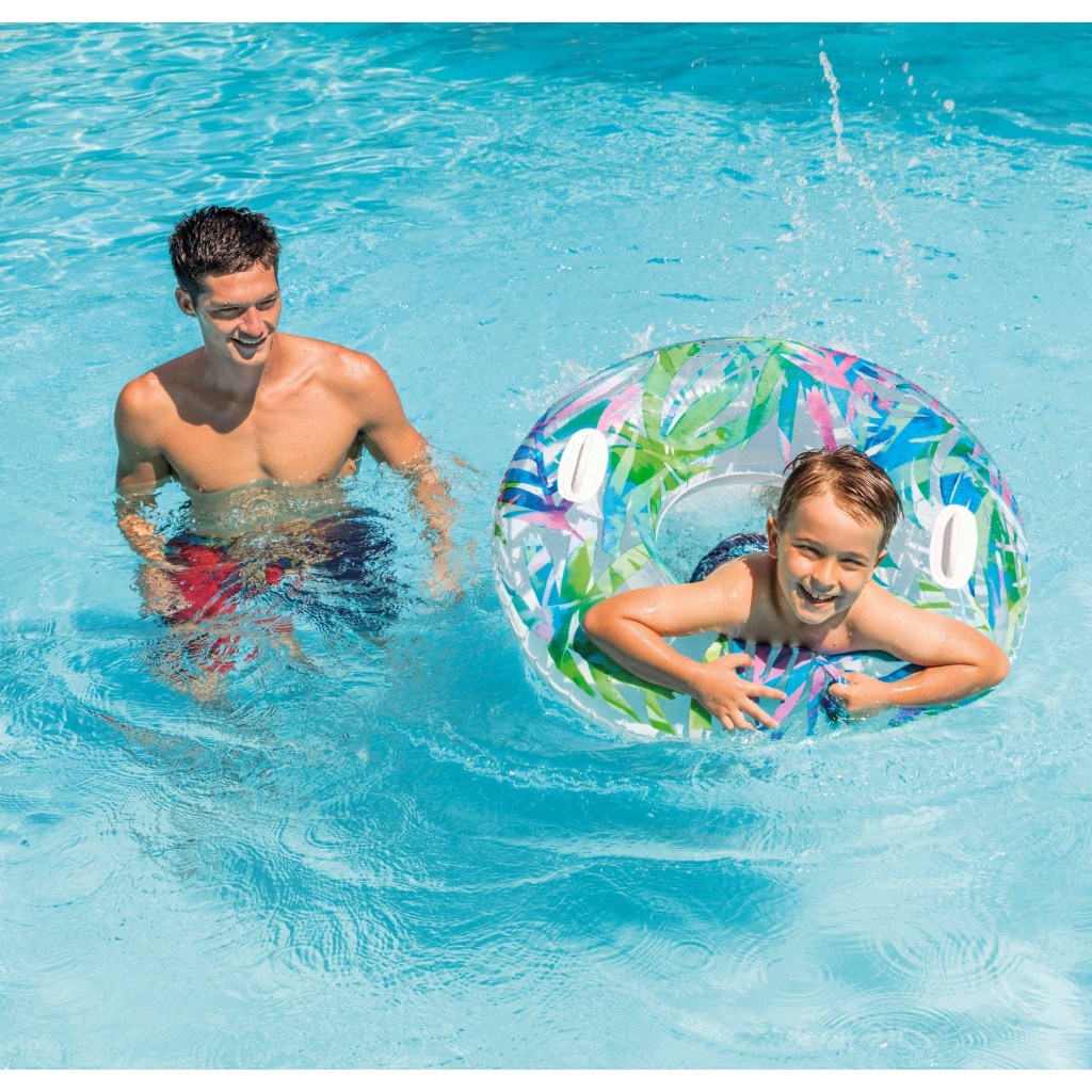 Intex Tutmaçlı Desenli Simit 97 cm. 3 Asorti (9+ Yaş) - Görsel 5