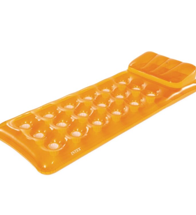 Intex Renkli Bardaklı Yatak188x71 cm