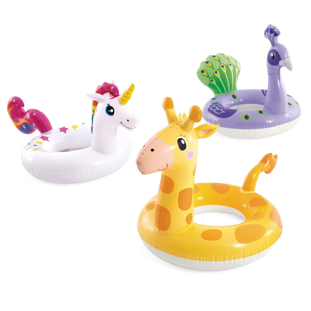 Intex Unicorn Çocuk Simidi – Şişme Deniz Simidi (3-6 Yaş) - Görsel 4