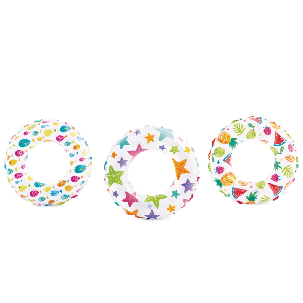 Intex Çocuk Simit 51 cm – Baskılı Şişme Deniz Simidi (3-6 Yaş) - Görsel 5