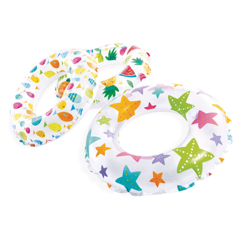 Intex Çocuk Simit 51 cm – Baskılı Şişme Deniz Simidi (3-6 Yaş) - Görsel 6