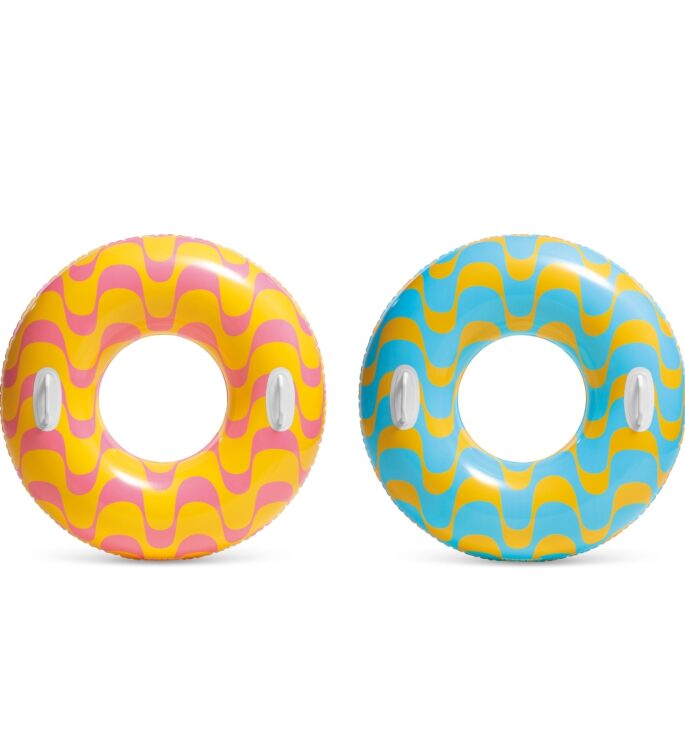 Intex Tutmaçlı Girdap Halkaları Desenli Simit 91 cm 9+ Yaş