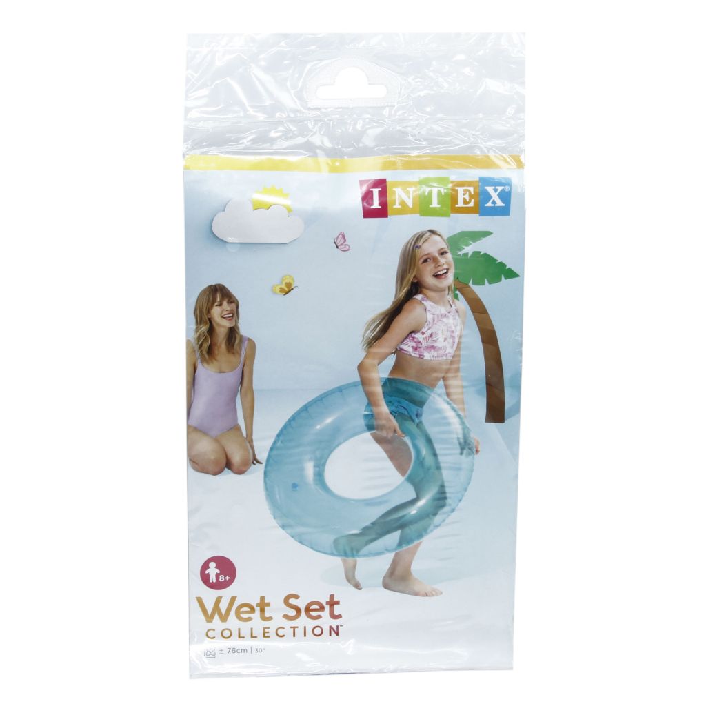 Intex Jumbo Çocuk Simit 76 cm – Şeffaf Büyük Deniz Simidi 3 Asorti (8+ Yaş) - Görsel 6