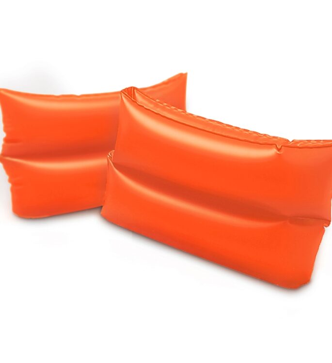 Intex çocuk kolluk 25x17 cm çift boğumlu kırmızı kolluk