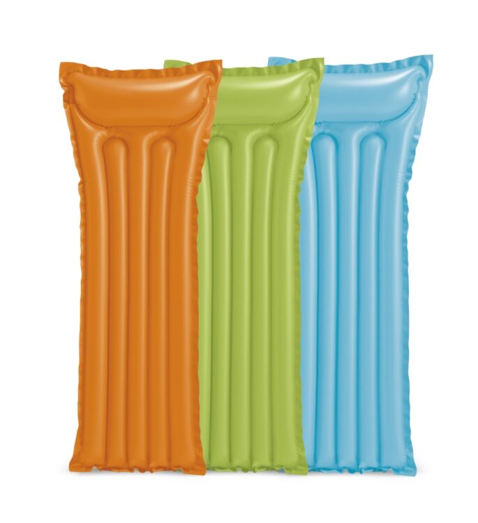 intex 59703 şişme deniz yatağı renkli havuz yatağı 183x69 cm