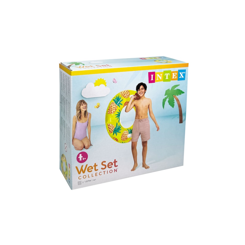 Intex Tropikal Meyve Desenli Simit 107 cm (9+ Yaş) - Görsel 6