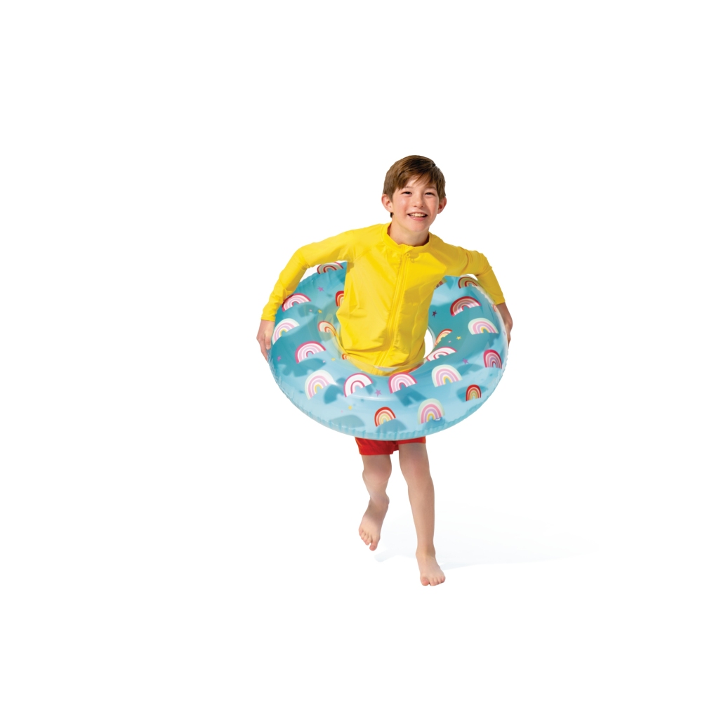 Çocuk Simidi Intex 81 cm Desenli Şişme Deniz Simidi (8+ Yaş) - Görsel 6